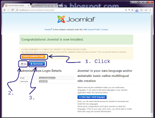 Install Joomla 3.6.2 on Windows 7  localhost tutorial 17