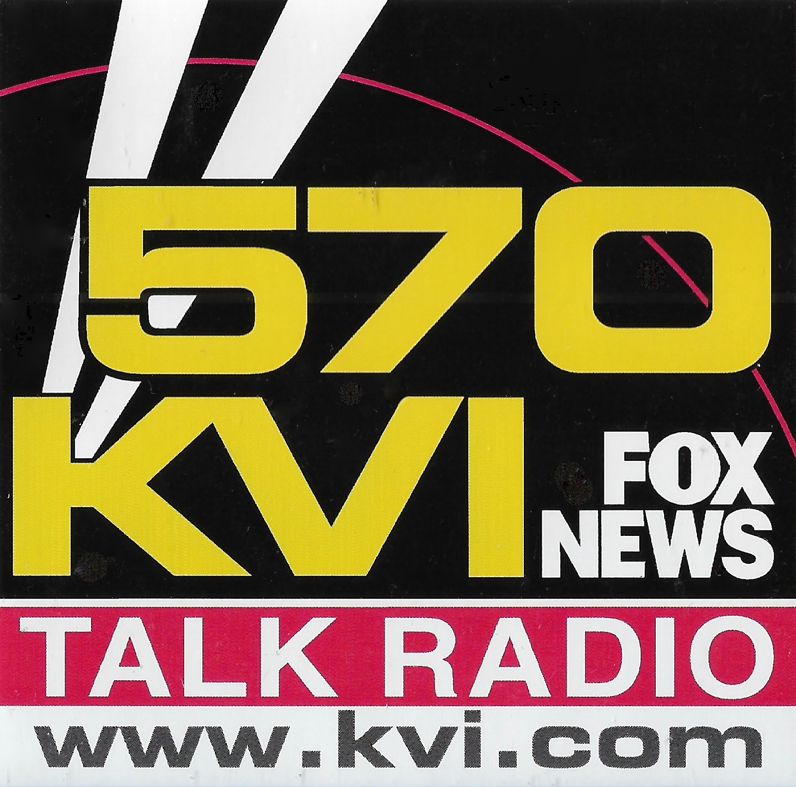Radio Sticker of the Day: KVI Radio Sticker of the Day: KVI