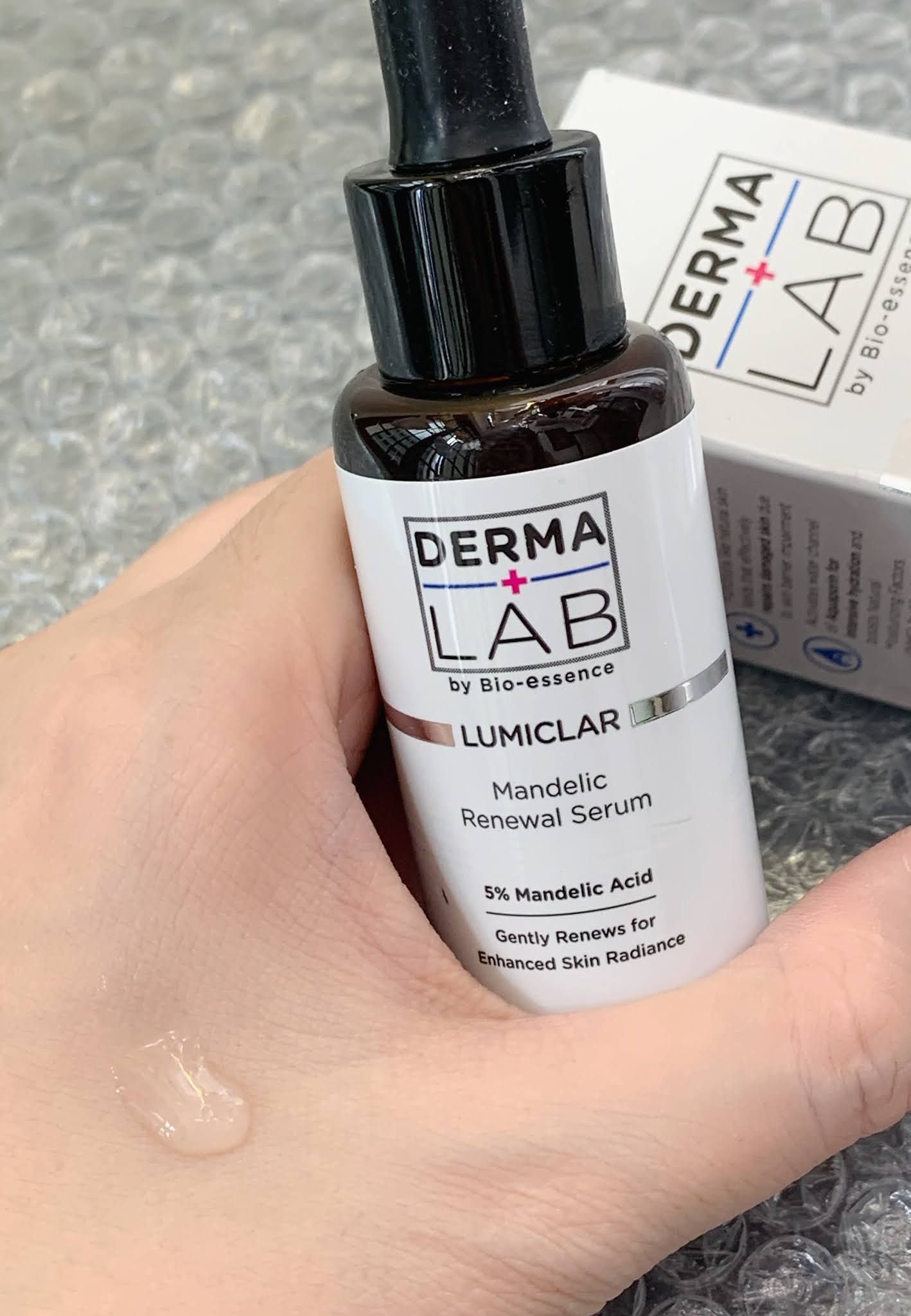 [product review] Derma Lab LUMICLAR Mandelic Renewal Serum + New