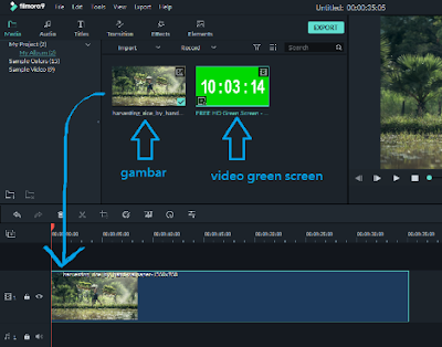 video green screen di filmora edit video green screen di filmora