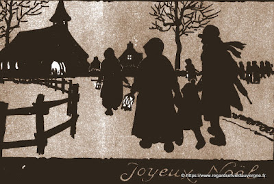 Coutumes, légendes, traditions de Noël en Auvergne.