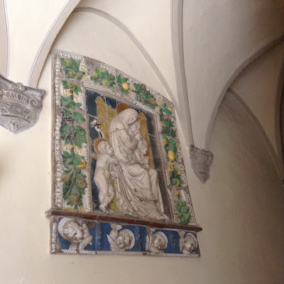 Siena: tabernacolo di Palazzo Borghese