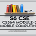 CS364 Mobile Computing Note Module-2 | S6 CSE