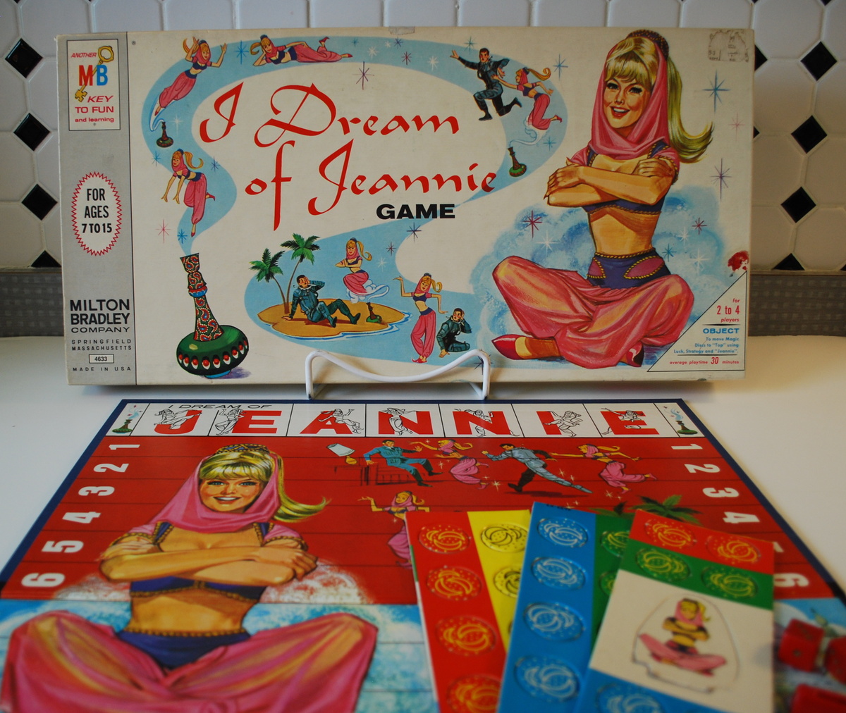 Comfort TV Playing Classic TV Board Games