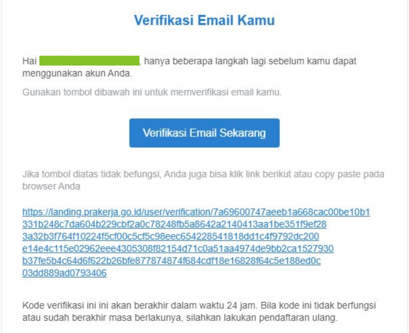 Cara Mengatasi Gagal Verifikasi Email Pendaftaran Prakerja Redaksi7