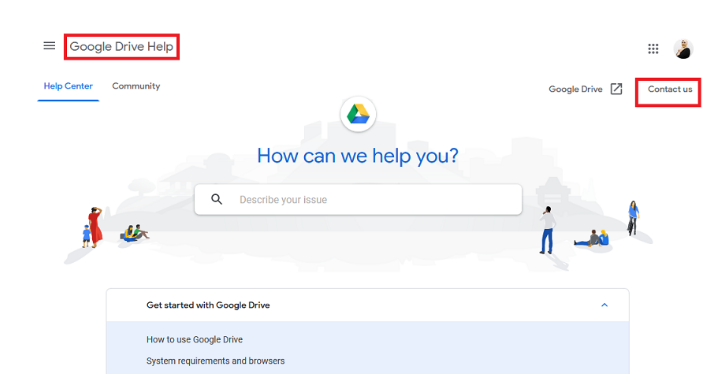 كيف أتصل بـدعم Google للحصول على مساعدة في حل مشكلة؟