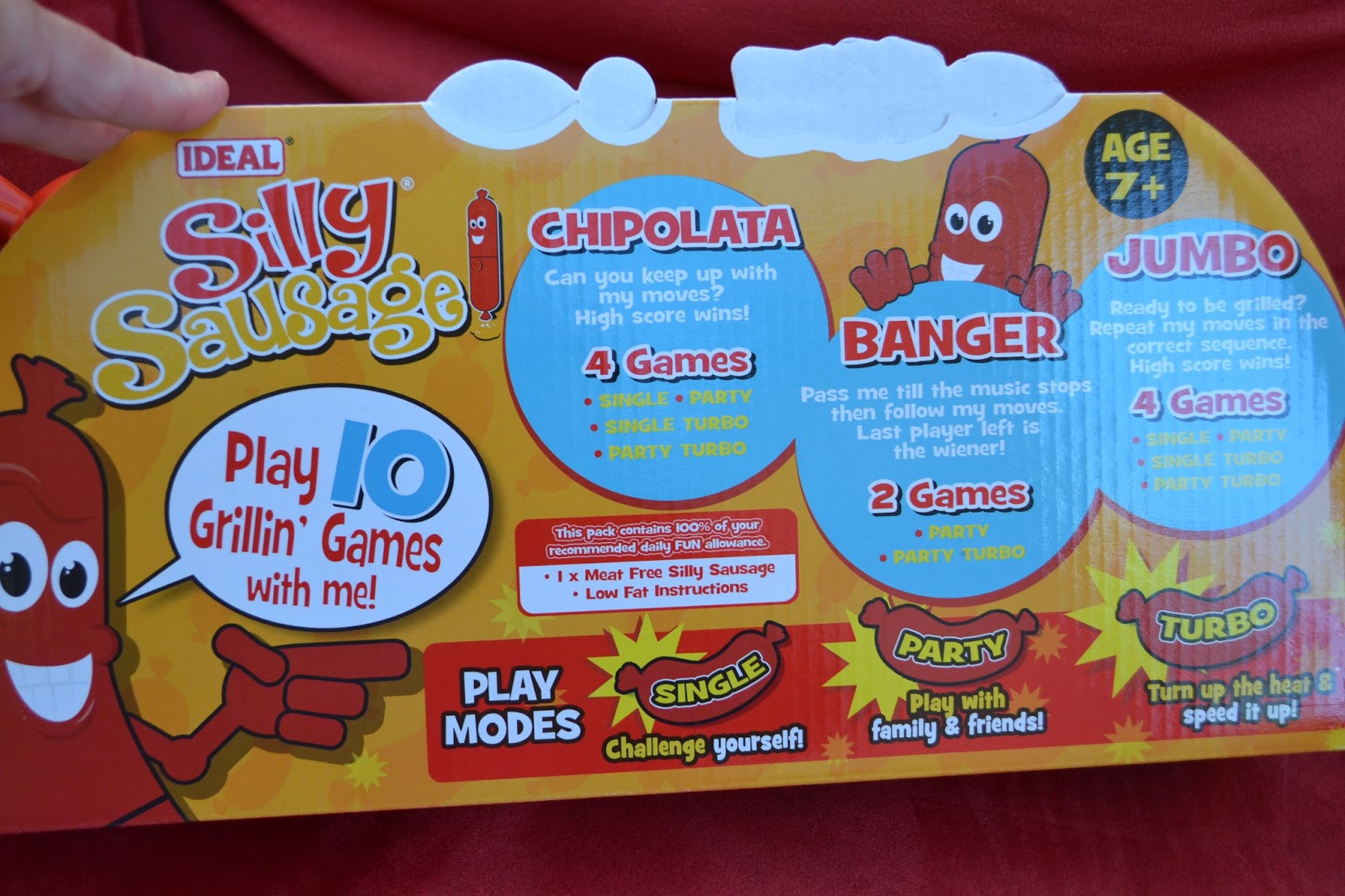 the silly sausage toy