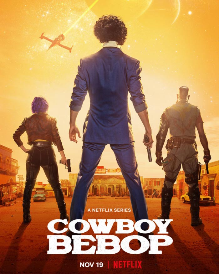 Cowboy Bebop live-action serie - Netflix - poster
