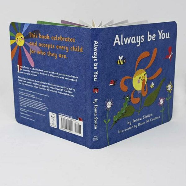 Paper Art Shines in Respectful Parenting Board Book