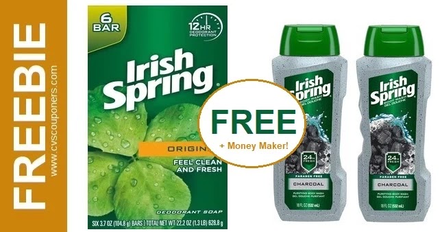Irish Spring Bar Soap Money Maker at CVS 6-13-6-19