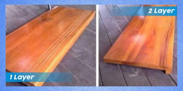papan tangga kayu 1 layer -2 layer
