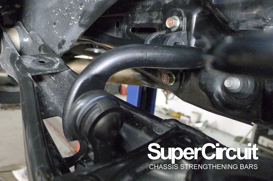 SUPERCIRCUIT CHASSIS STRENGTHENING BARS Honda Civic FC Rear Antiroll Bar