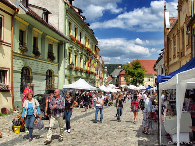 Sighişoara - stradã în cetate - blog FOTO-IDEEA