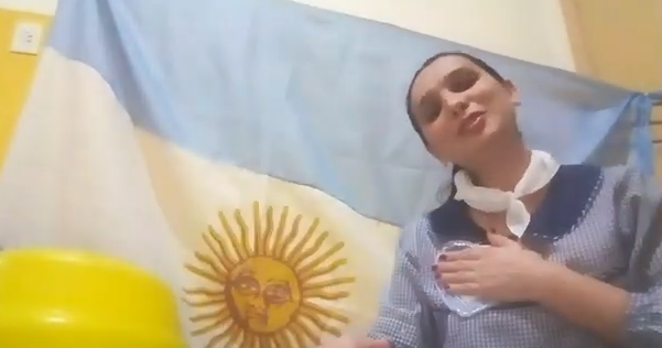 JARDÍN DE INFANTES N° 919: CANCIÓN A NUESTRA BANDERA