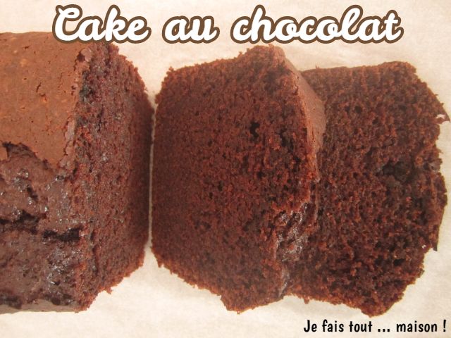 Cake au chocolat facile