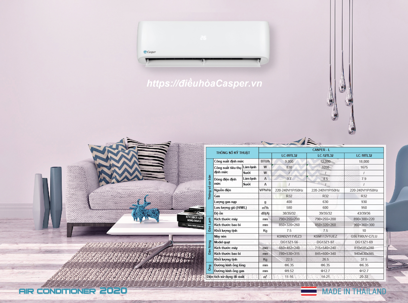 ĐIỀU HÒA CASPER GRAND TURISMO NON-INVERTER