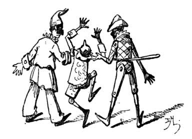 Ilustración de Pinocchio por Enrico Mazzanti