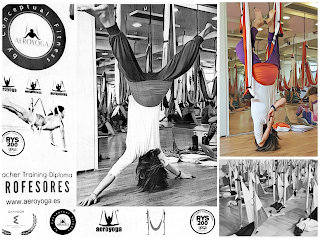 AEROYOGA® Y AEROPILATES® BY RAFAEL MARTINEZ, yoga aereo, pilates aereo, cursos, formacion, airyoga, swing, yoga, ejercicio, salud, acreditacion, teacher training, trapeze, gravity, asociacion nacional