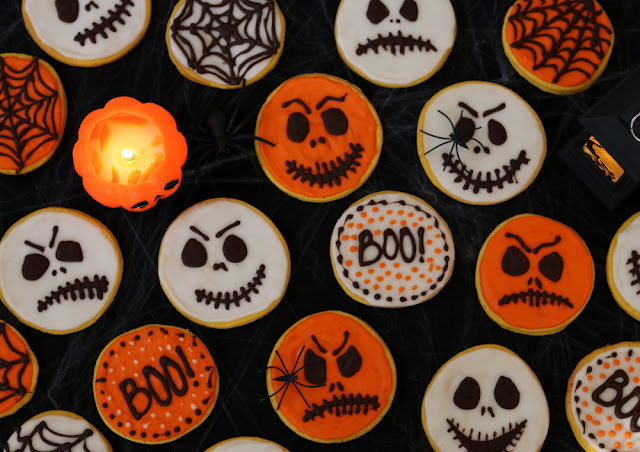 Тыквенно-апельсиновое печенье "Halloween"