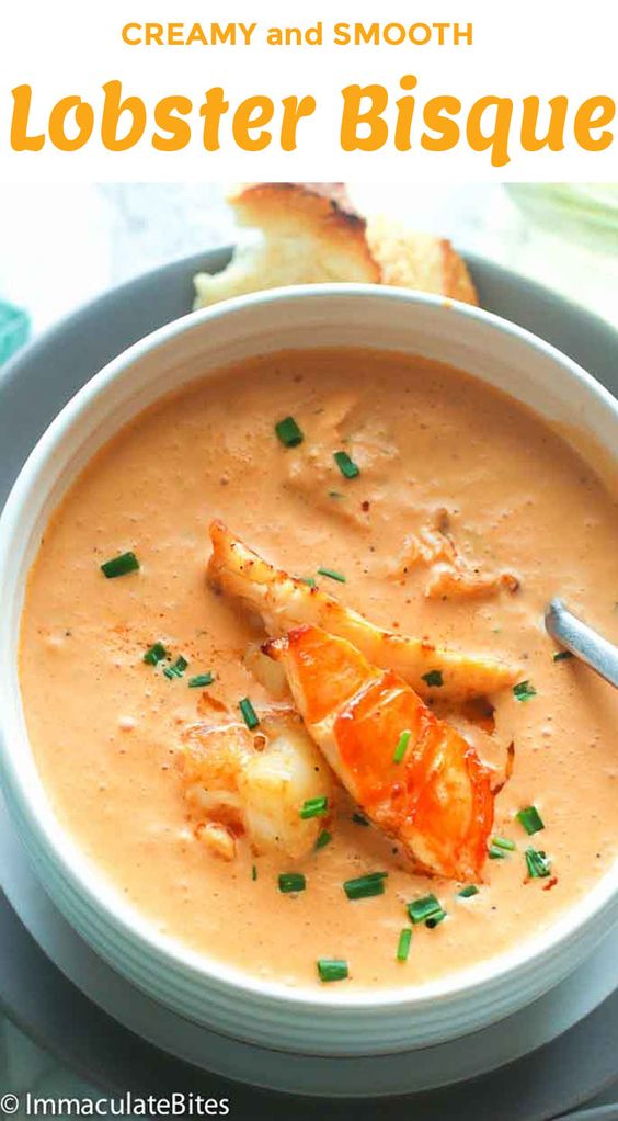 Lobster Bisque Secret Delicious Recipes Foods