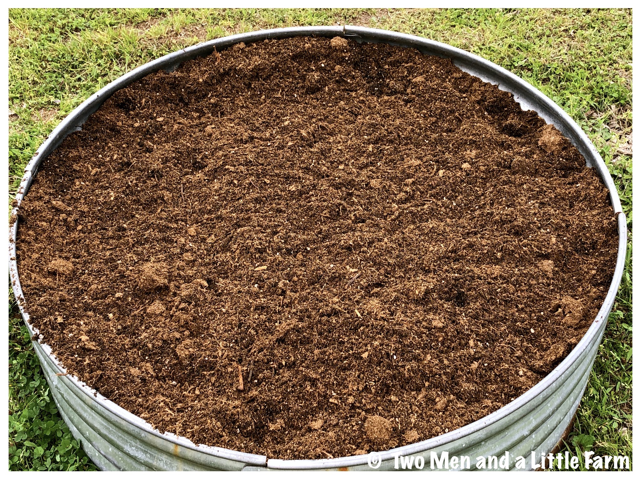 Two Men and a Little Farm BLUEBERRY SOIL BLEND FOR RAISED BEDS