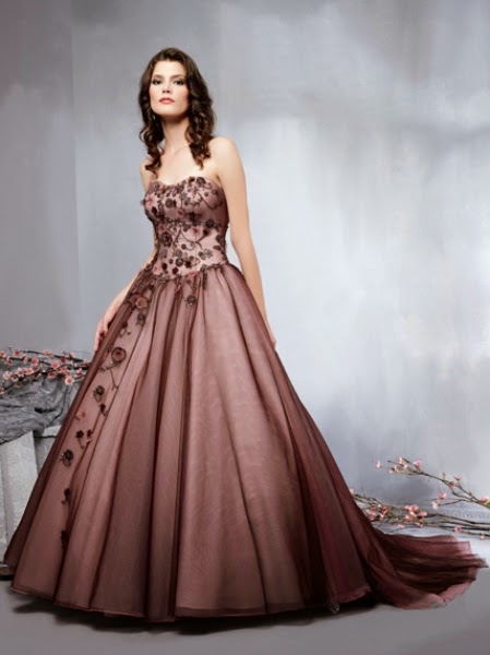 Fall Wedding Gown : Beautify Your Appearance with Brown Wedding Dresses Fall Wedding Gown : Beautify Your Appearance with Brown Wedding Dresses