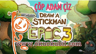 Draw a Stickman EPIC 3 1.2.17320 ÇÖP ADAM Apk + Mod + Data İndir 2020