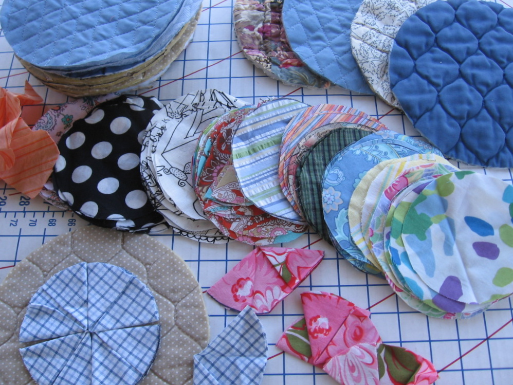 Marie Kinnaman Designs Scrap Potholders