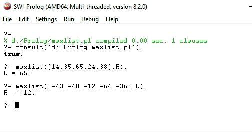 CS Assign: Write a Prolog program to implement maxlist(List,Max) so ...