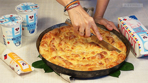 Kukuruzna pita sa sirom (od gotovih kora)