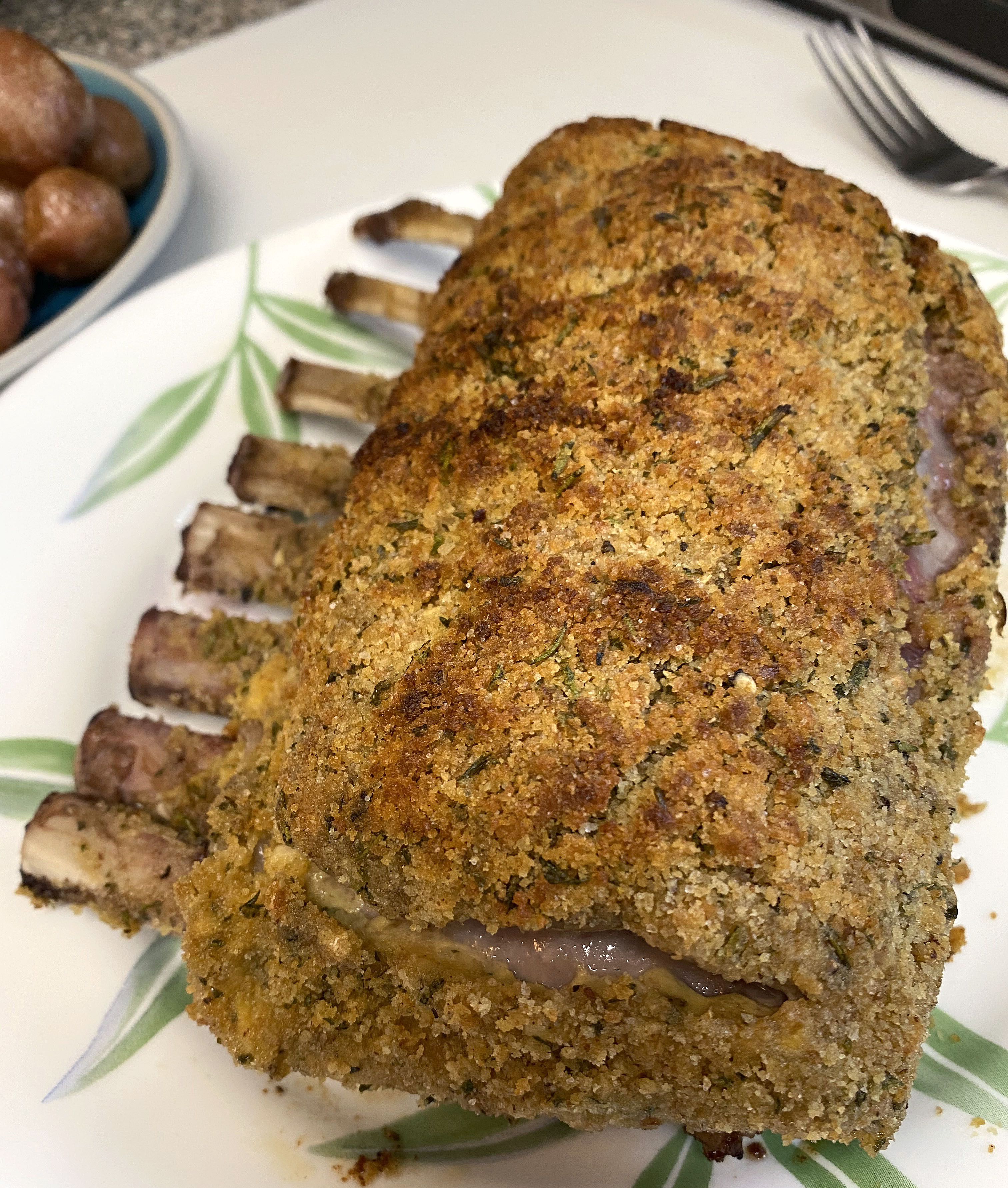 Culturally Confused Allrecipes Roasted Rack of Lamb