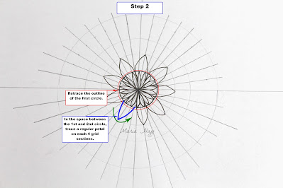 How to draw a Mandala