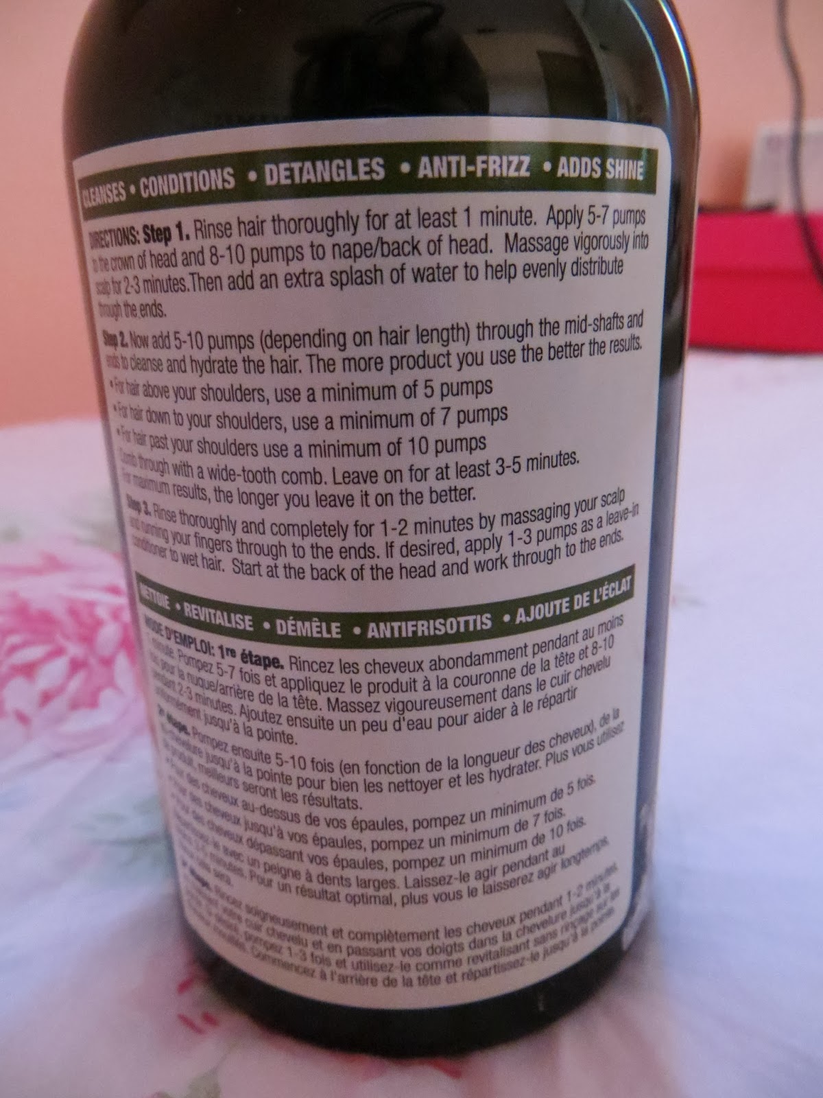 AtomicNony ♥ Hair One Sweet Almond Oil Hair Cleanser Conditioner Review