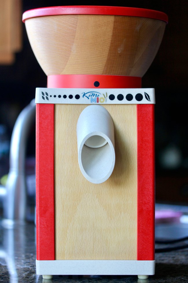 Komo Mio Grain Mill Review and Giveaway Karen