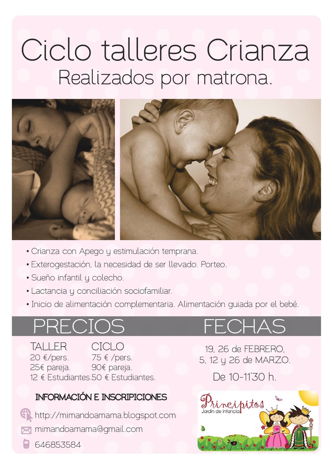 CICLO TALLERES CRIANZA