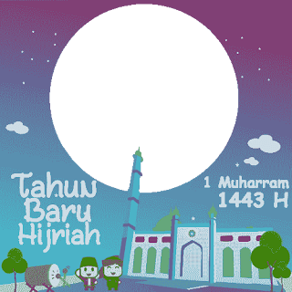 Background Twibbon Tahun Baru Islam 1 Muharram 1443