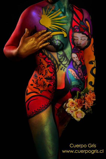 bodypaint santiago de compostela pregnat