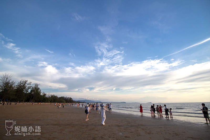 【沙巴亞庇景點】丹絨亞路沙灘Tanjung Aru Beach。全球最美三大落日觀測地