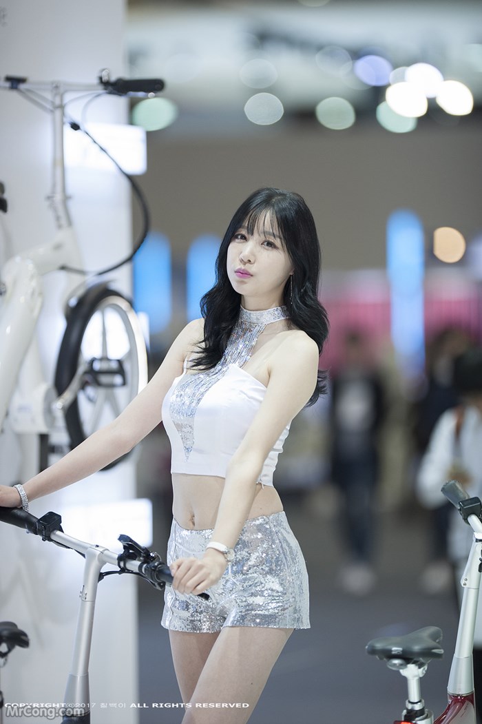 Beautiful Hong Ji Yeon at the 2017 Seoul Motor Show (146 pictures)