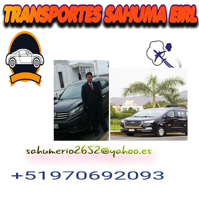 Transportes Sahuma EIRL.