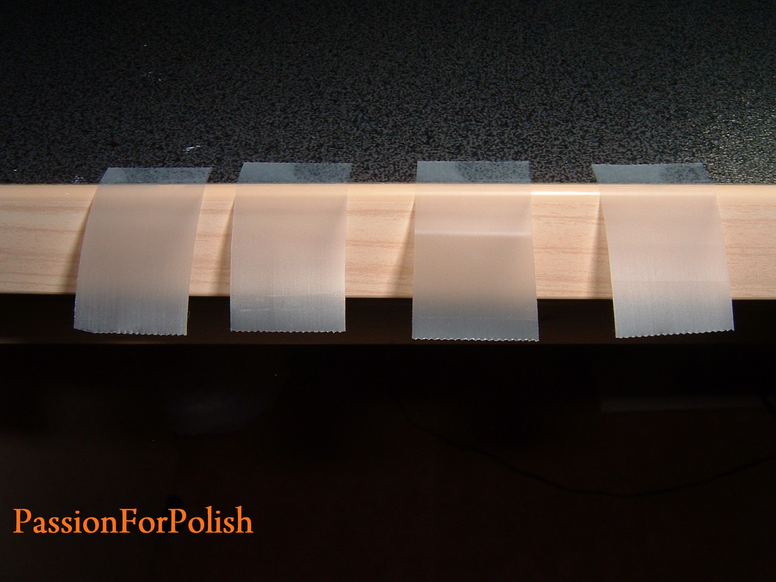 PassionForPolish How To Scotch Tape Nails