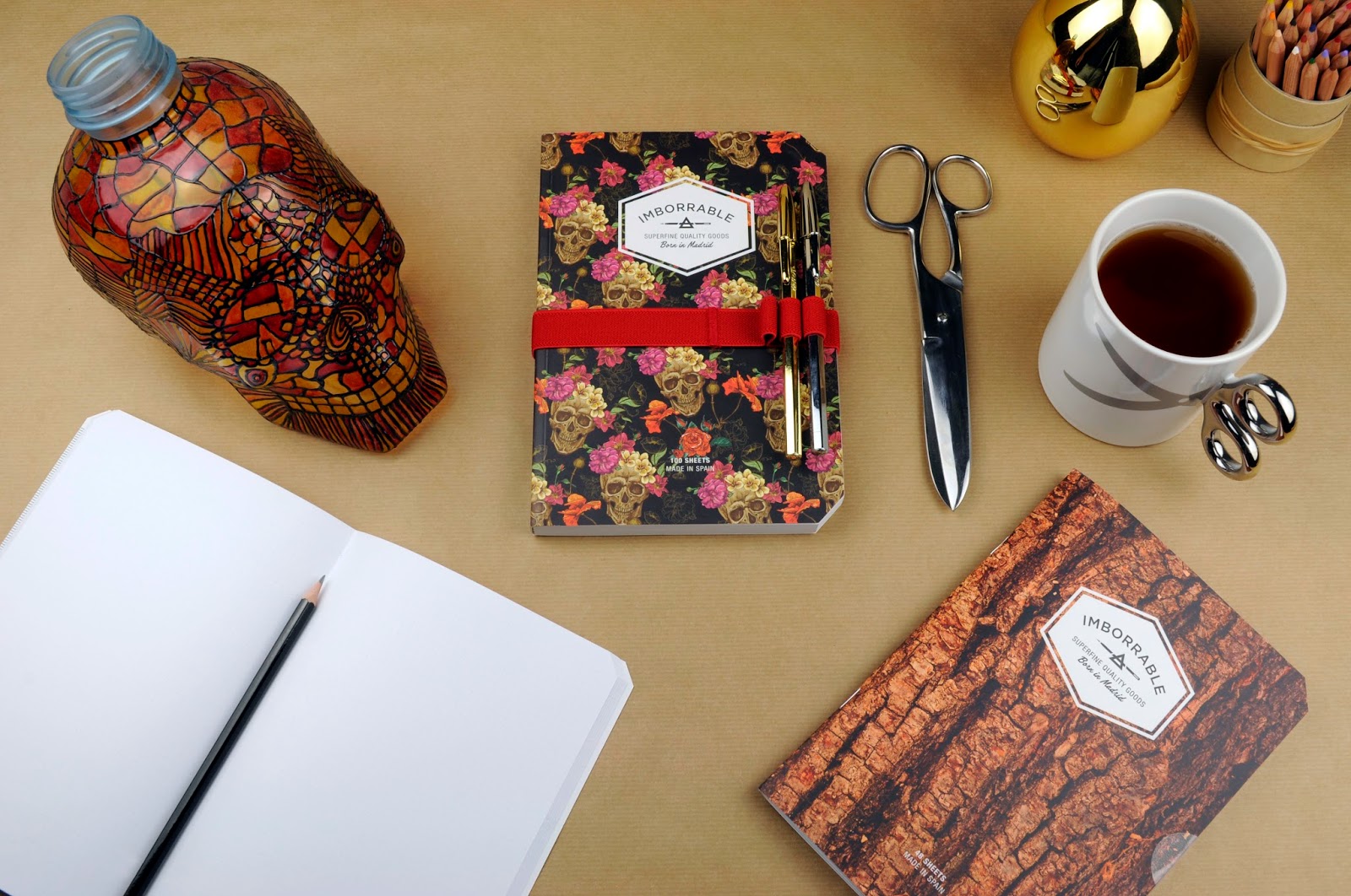 Imborrable colección de libretas de diseño y ecológicas | No me toques