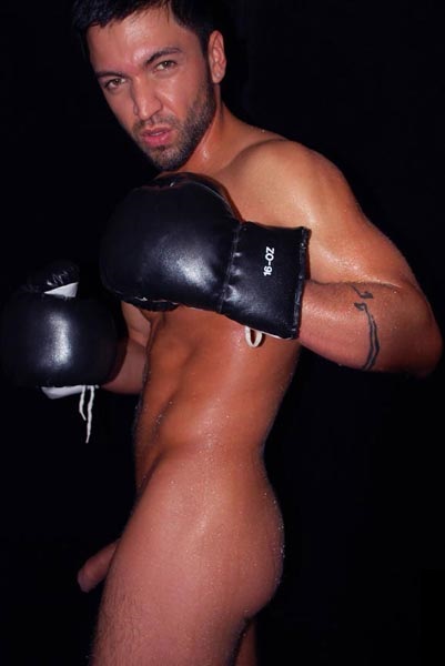 Bulge And Naked Sports Man Naked Boxer Cockout