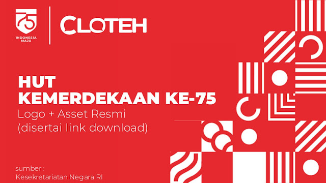 Download Resmi Logo + Asset Kemerdekaan 75 tahun RI