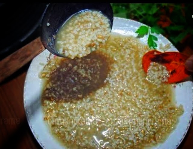 Karkkidaka kanji (medicinal porridge )
