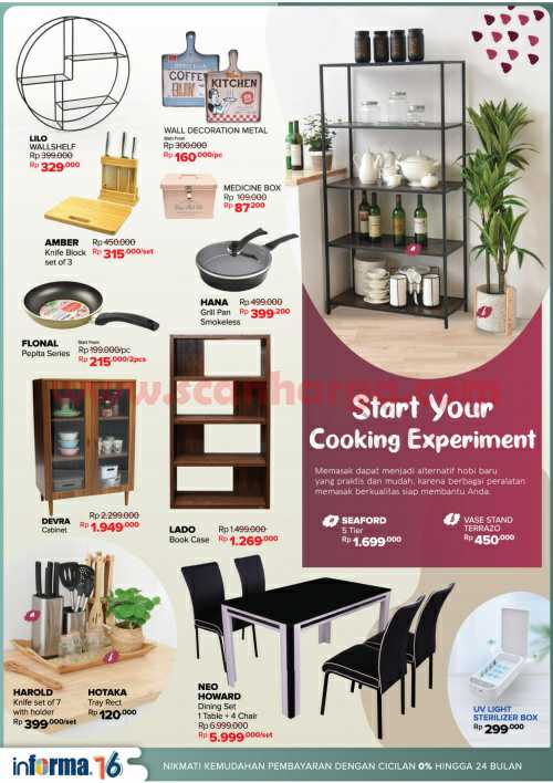 Katalog Promo Informa Agustus 2020 scanharga Harga