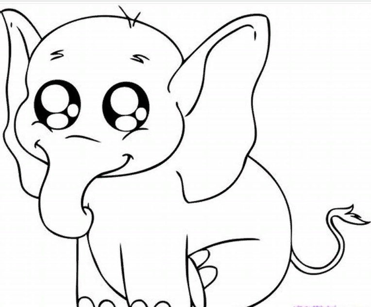 √ 20+ Sketsa Gambar Hewan Gajah Yang Mudah Di Warnai Untuk PAUD, TK, SD