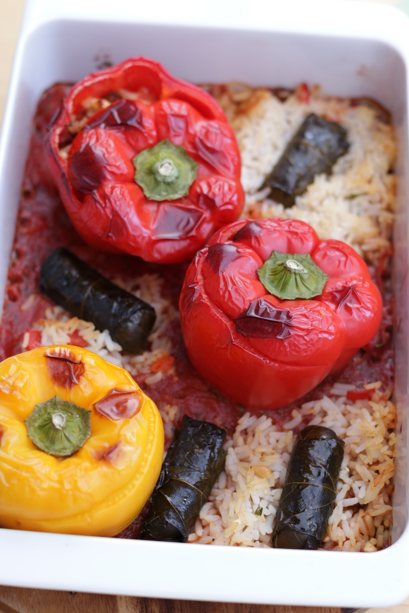 Wolkenfees Küchenwerkstatt: Gefüllte vegetarische Paprikaschoten mit ... Wolkenfees Küchenwerkstatt: Gefüllte vegetarische Paprikaschoten mit ...