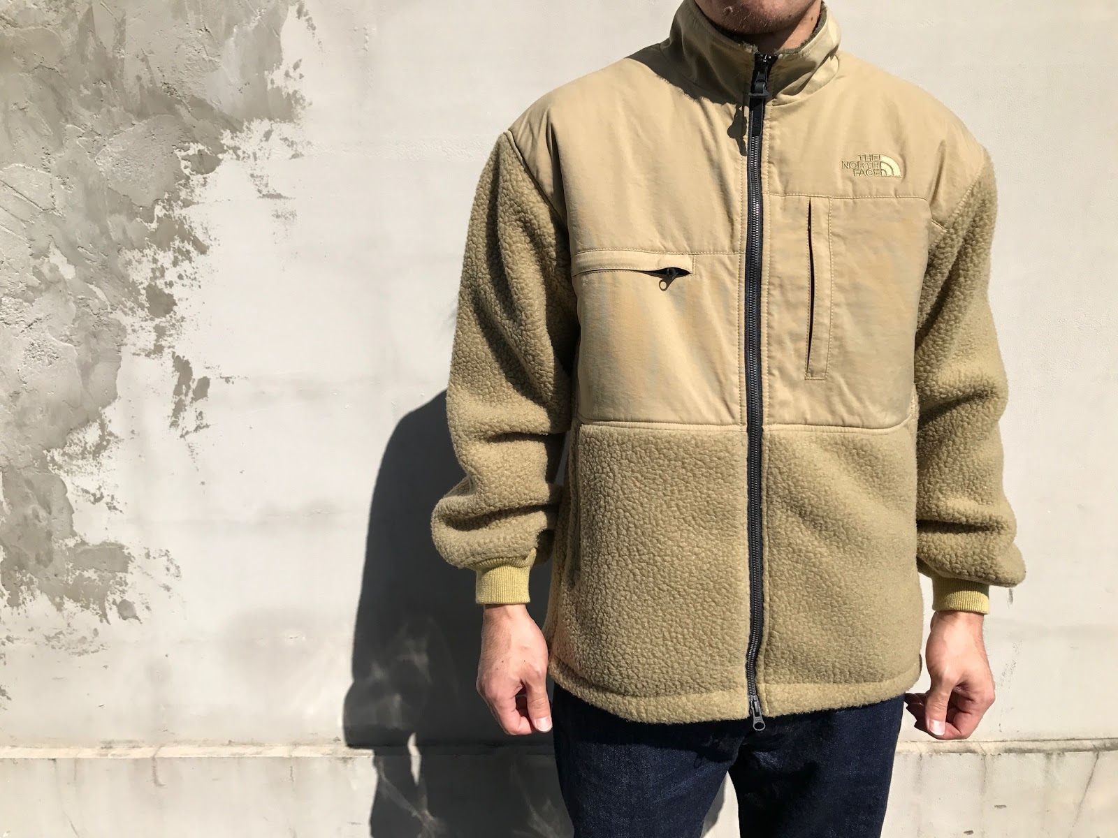 the north face purple label denali jacket