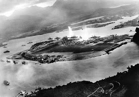 Mitsuo Fuchida photo of the attack on Pearl Harbor worldwartwo.filminspector.com